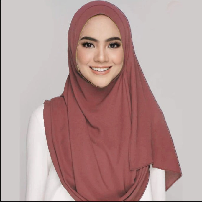 Instant Double Loop Hijab - Design Code: IH-0017