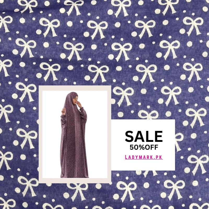 Arabic Style Printed Namaz Chadar- Design Code #LM-ANC0298