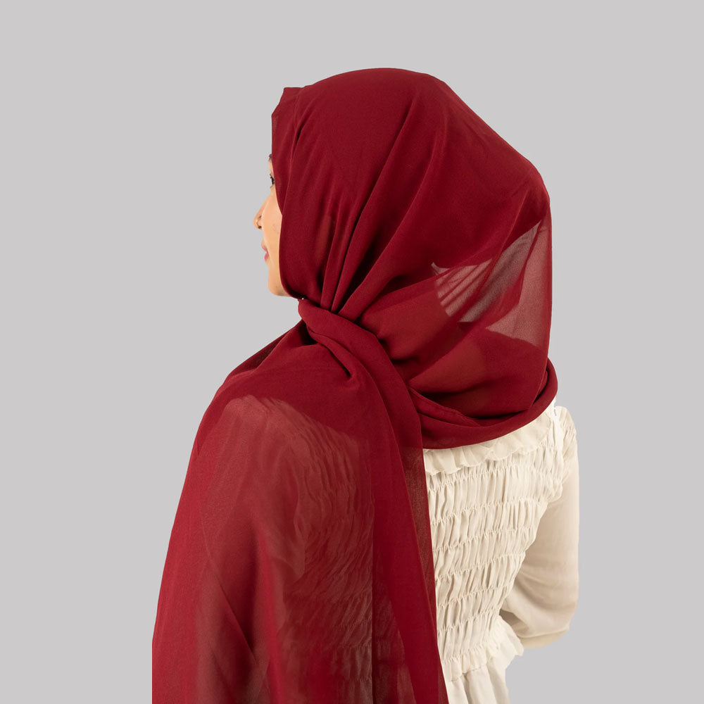 Instant Hijab With Attached Inner Cap - Design Code: ICAP-0007