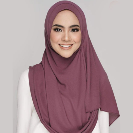 Instant Double Loop Hijab - Design Code: IH-0010