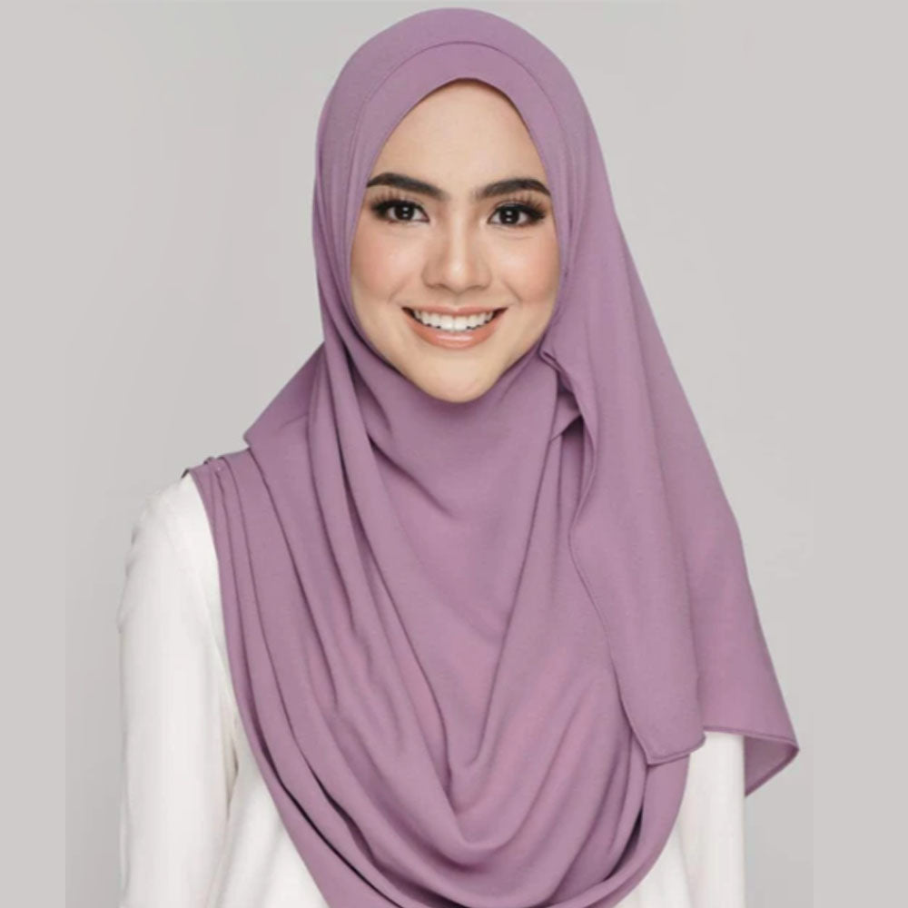 Instant Double Loop Hijab - Design Code: IH-0011