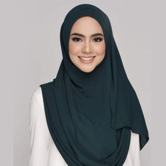 Instant Double Loop Hijab - Design Code: IH-0012