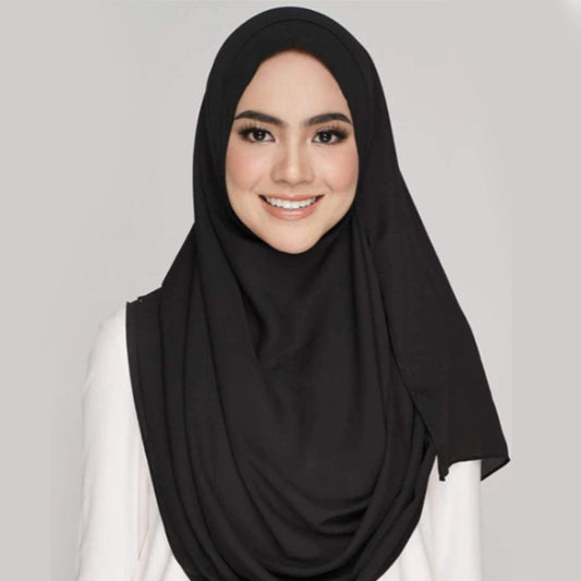 Instant Double Loop Hijab - Design Code: IH-0001