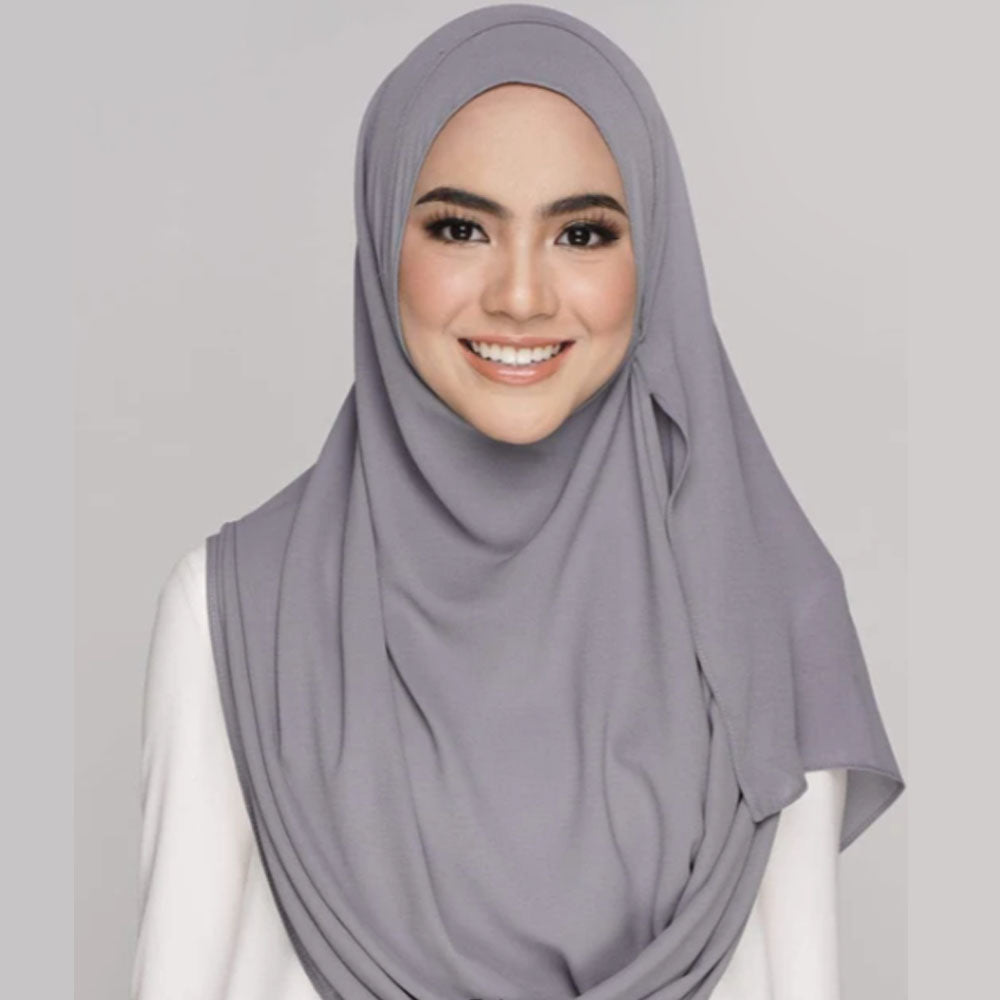 Instant Double Loop Hijab - Design Code: IH-0002