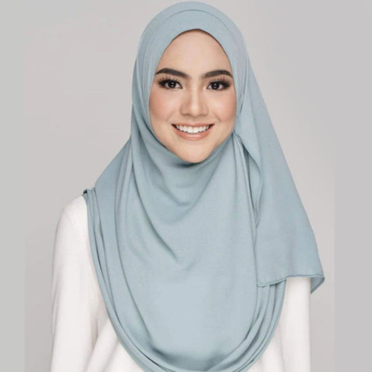 Instant Double Loop Hijab - Design Code: IH-0003