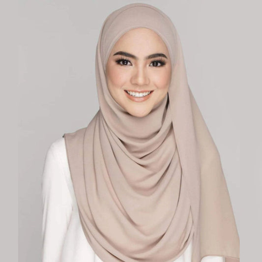 Instant Double Loop Hijab - Design Code: IH-0004