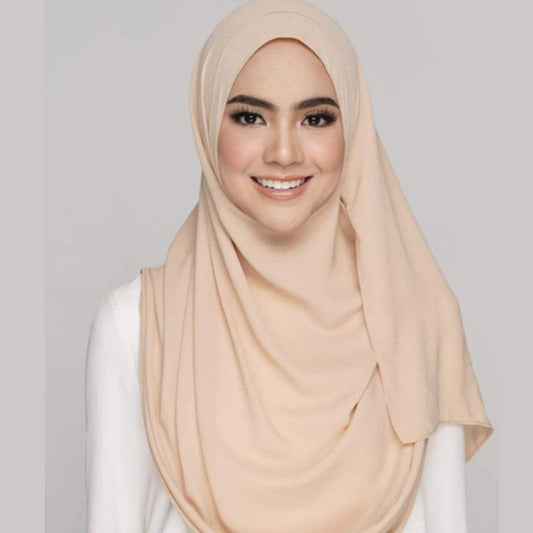 Instant Double Loop Hijab - Design Code: IH-0005