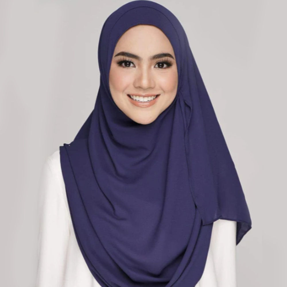 Instant Double Loop Hijab - Design Code: IH-0006