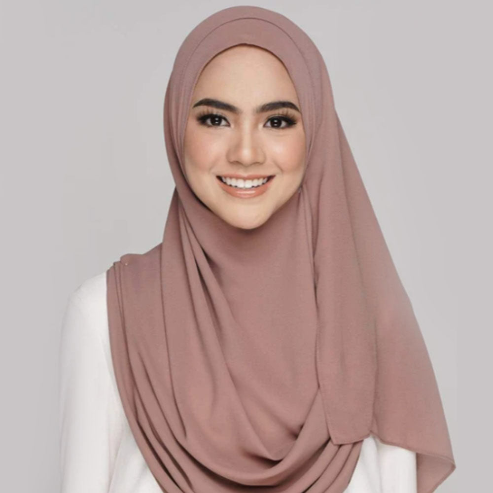 Instant Double Loop Hijab - Design Code: IH-0008