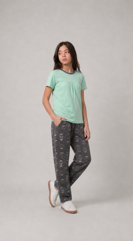 Kid's Nightwear 2-Piece Set (LA-KNW-0004)