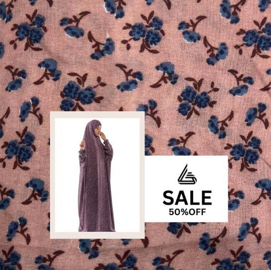 Arabic Style Printed Namaz Chadar- Design Code #LM-ANC0286