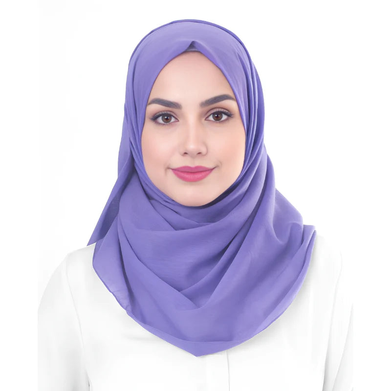 Instant Double Loop Hijab - Design Code: IH-0023