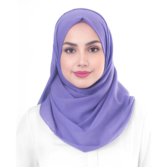 Instant Double Loop Hijab - Design Code: IH-0023