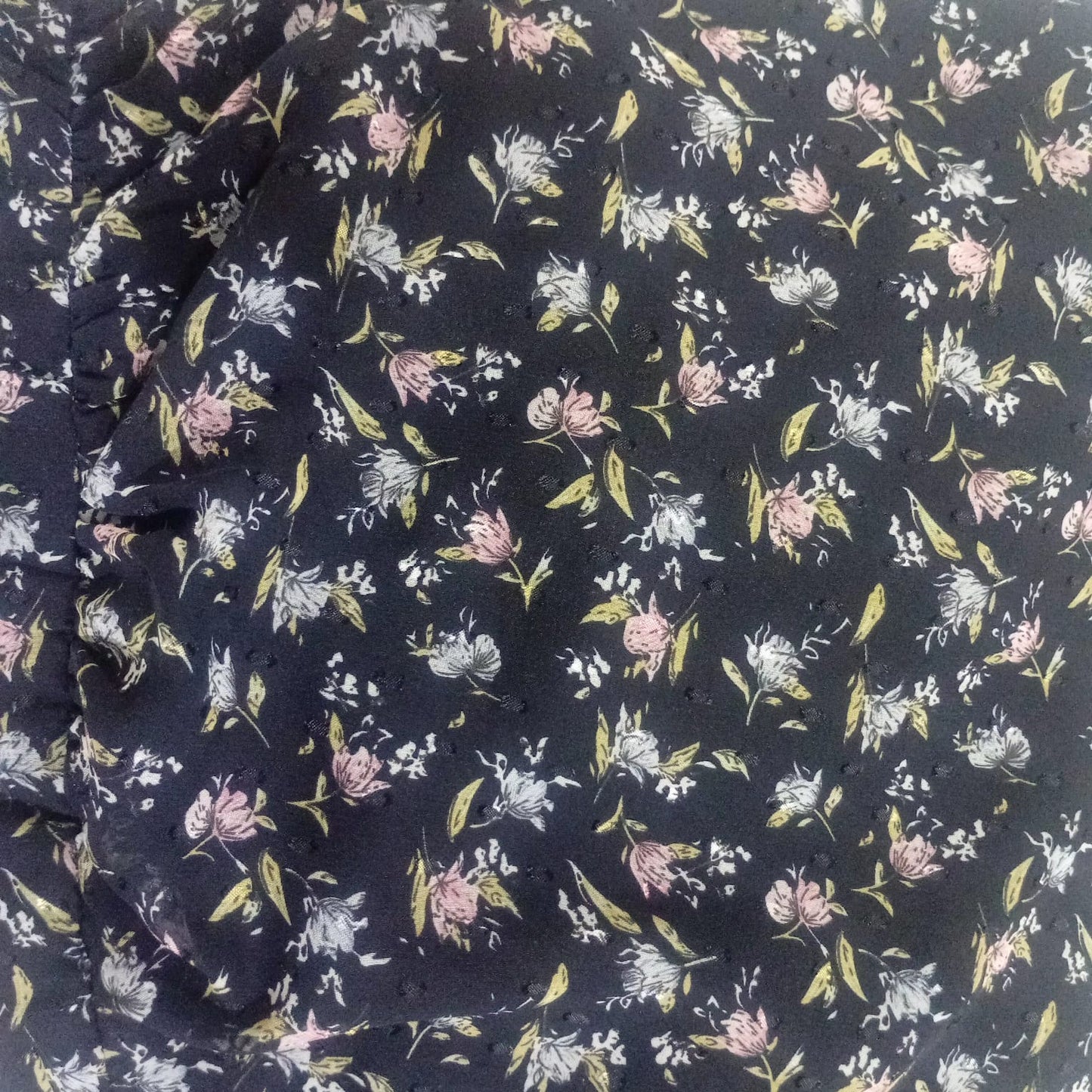 Chiffon Long Floral Printed Frog | (FL-PF001-Print-14)