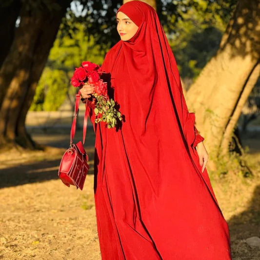Modest & Elegant 3-Piece Jilbab Set | Design Code - #FL - JB0006
